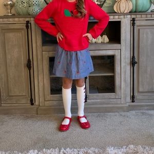 Super cute Gymboree apple outfit